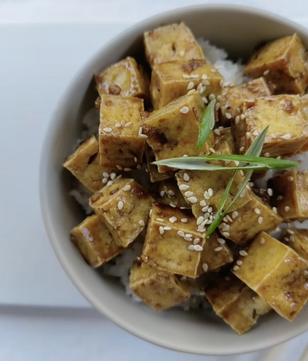 Vegan Crispy Teriyaki Tofu Bites