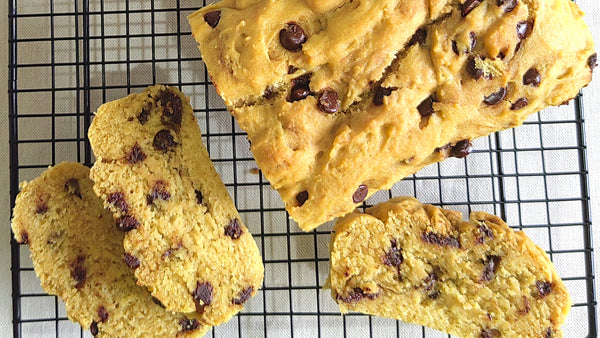Easy Chocolate Chip Corn Loaf